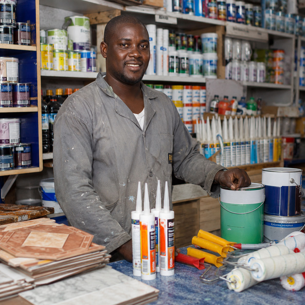 Paint and Building Materials Shops